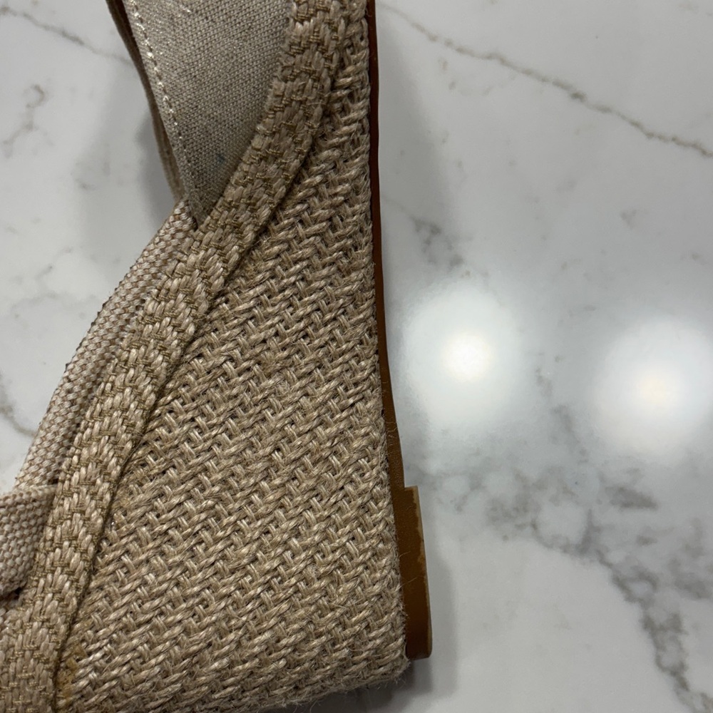 Kelly & Katie Beige Lace-Up Espadrilles - Picture 15 of 17